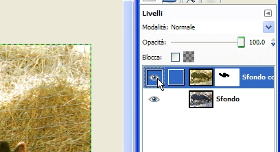 GIMP: Maschere di Livello